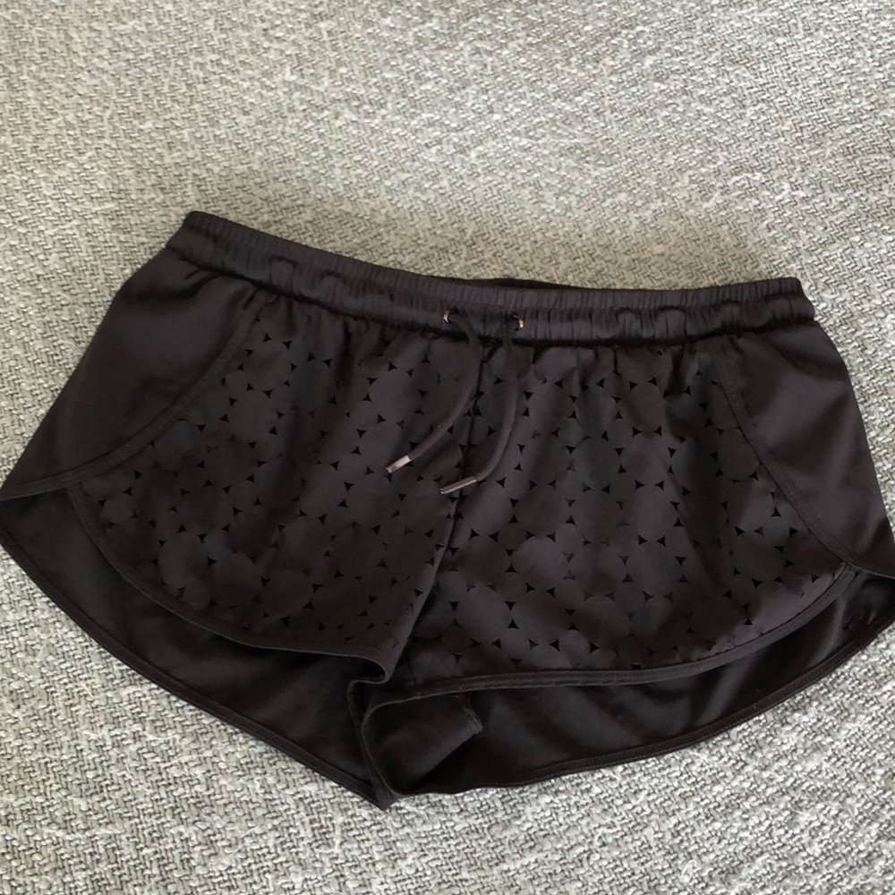 Fabletics black workout shorts